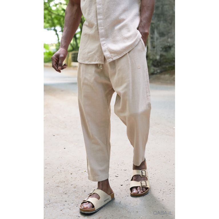 Ensemble Qaba'il - Chemise Fluide et Sarouel Streetwear 100% Coton Ensemble Qaba'il - Chemise Fluide et Sarouel Streetwear 100% Coton