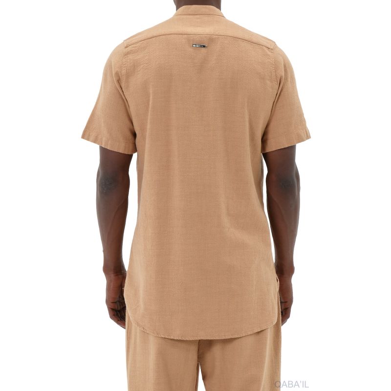 Ensemble Qaba'il - Chemise Fluide et Sarouel Streetwear 100% Coton