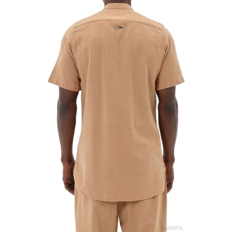 Ensemble Qaba'il - Chemise Fluide et Sarouel Streetwear 100% Coton Ensemble Qaba'il - Chemise Fluide et Sarouel Streetwear 100% Coton