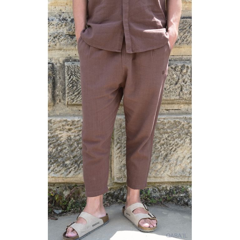 Ensemble Qaba'il - Chemise Fluide et Sarouel Streetwear 100% Coton Ensemble Qaba'il - Chemise Fluide et Sarouel Streetwear 100% Coton