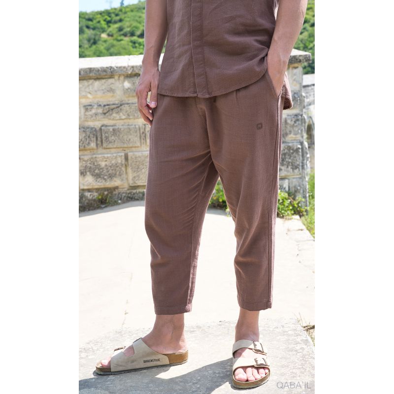 Ensemble Qaba'il - Chemise Fluide et Sarouel Streetwear 100% Coton
