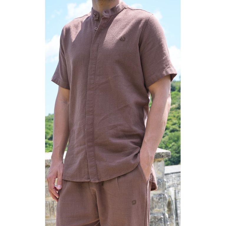 Ensemble Qaba'il - Chemise Fluide et Sarouel Streetwear 100% Coton Ensemble Qaba'il - Chemise Fluide et Sarouel Streetwear 100% Coton