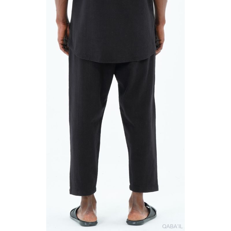 Ensemble Qaba'il - Chemise Fluide et Sarouel Streetwear 100% Coton