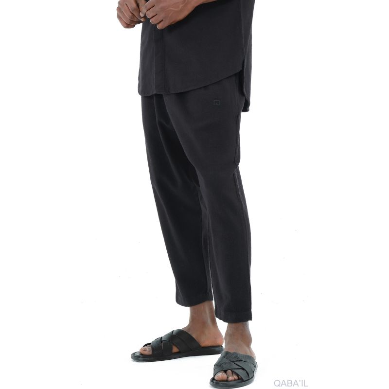 Ensemble Qaba'il - Chemise Fluide et Sarouel Streetwear 100% Coton