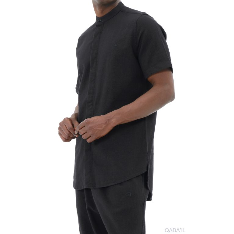 Ensemble Qaba'il - Chemise Fluide et Sarouel Streetwear 100% Coton Ensemble Qaba'il - Chemise Fluide et Sarouel Streetwear 100% Coton