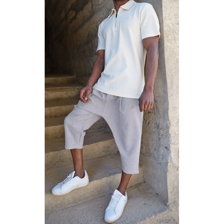 Lightweight Summer Cropped Pants – Qabail Urban Fit Lightweight Summer Cropped Pants – Qabail Urban Fit