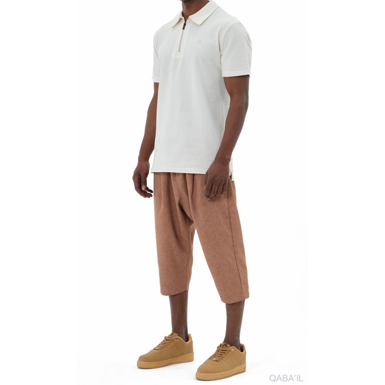 Lightweight Summer Cropped Pants – Qabail Urban Fit Lightweight Summer Cropped Pants – Qabail Urban Fit