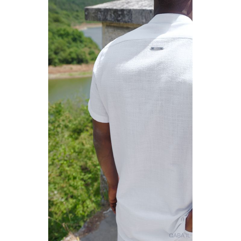 Chemise Fluide Lin 100% Coton - Qaba'il