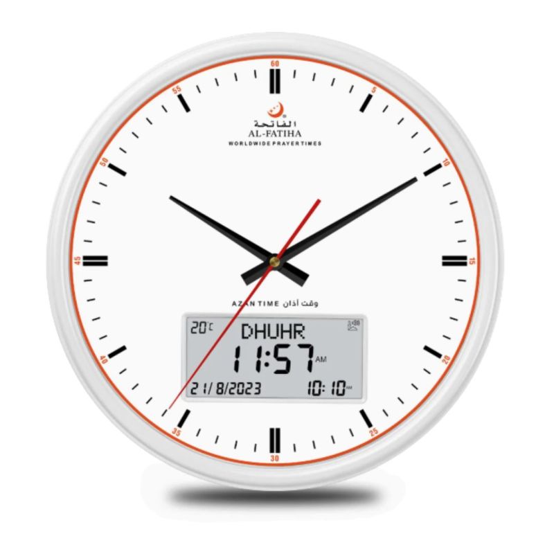 copy ofElectronique - Horloge avec les Horaires Prière (pour 500 Villes)