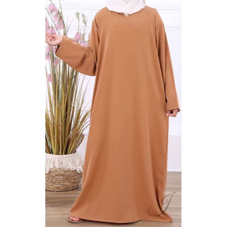 copy ofAbaya Papillon Fille Microfibre Enfant - Bleu Pastel - Jamila