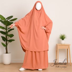 copy ofcopy ofJIlbab 1 Pièce - Bordeaux- Microfibre Léger - Jamila