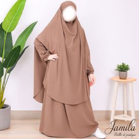 copy ofcopy ofJIlbab 1 Pièce - Bordeaux- Microfibre Léger - Jamila