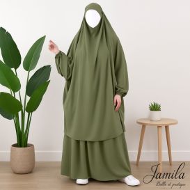 copy ofcopy ofJIlbab 1 Pièce - Bordeaux- Microfibre Léger - Jamila