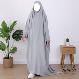 copy ofJIlbab 1 Pièce - Bleu Nuit - Microfibre Léger - Jamila