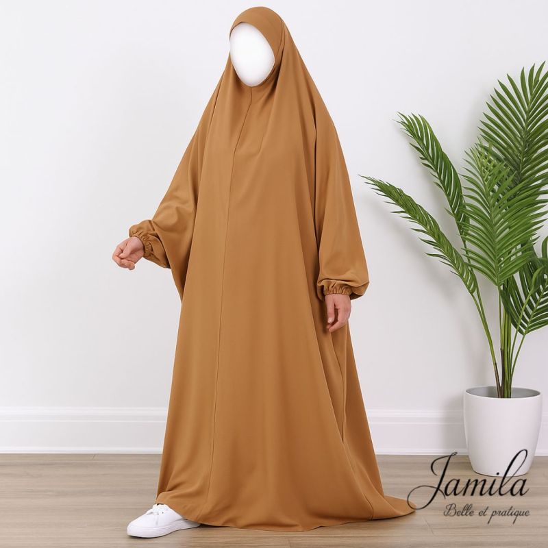 copy ofJIlbab 1 Pièce - Bleu Nuit - Microfibre Léger - Jamila