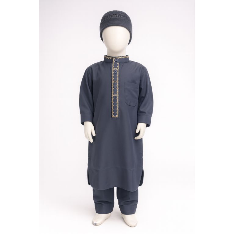 Pakistani Qamis for Children 2 pieces - from 4 to 16 years old Pakistani Qamis for Children 2 pieces - from 4 to 16 years old