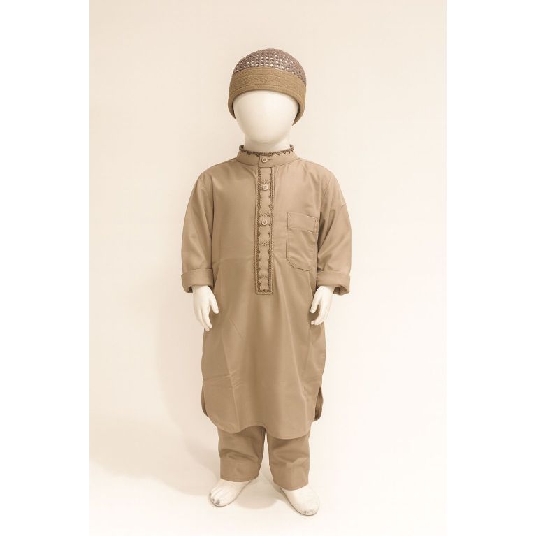 Pakistani Qamis for Children 2 pieces - from 4 to 16 years old Pakistani Qamis for Children 2 pieces - from 4 to 16 years old