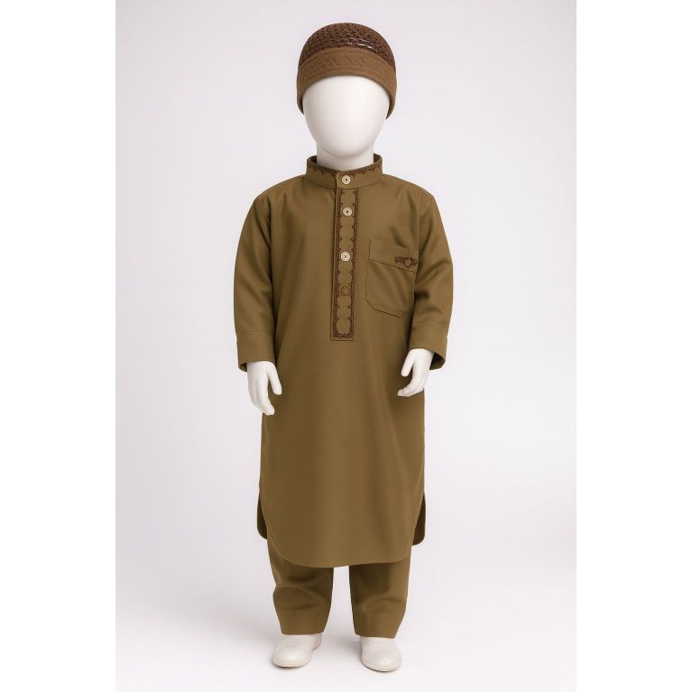 Pakistani Qamis for Children 2 pieces - from 4 to 16 years old Pakistani Qamis for Children 2 pieces - from 4 to 16 years old