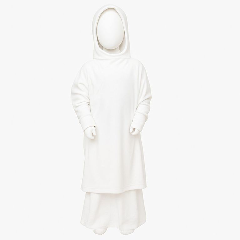 Robe de prière pour fille - 2 pièces : Jupe et abaya - Soundouss