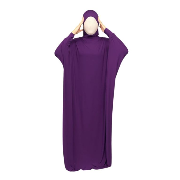 Abaya de prière papillon - Femme - Taille unique-- Soundouss
