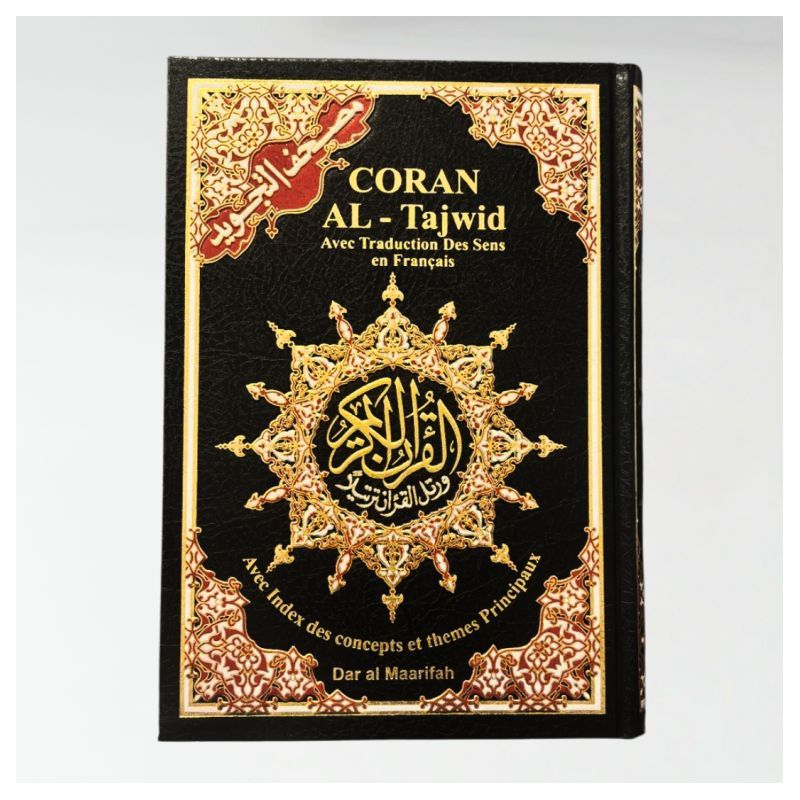 Coran Al Tajwid - Grand Format - Français / Arabe - Edition Al Maarifa