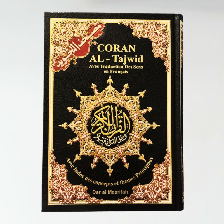 Coran Al Tajwid - Grand Format - Français / Arabe - Edition Al Maarifa