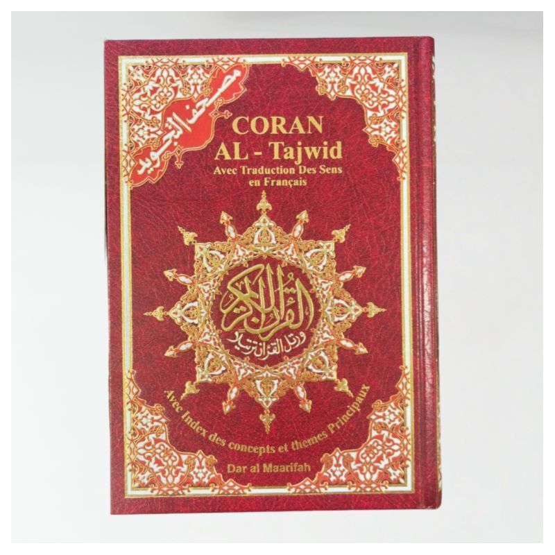 Coran Al Tajwid - Grand Format - Français / Arabe - Edition Al Maarifa