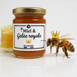 Miel & Gelée Royale 250 g – Préparation naturelle