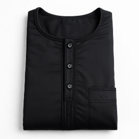 Qamis Homme – Tissu Glacé Coréen – Col Rond – Manches court– Soundouss