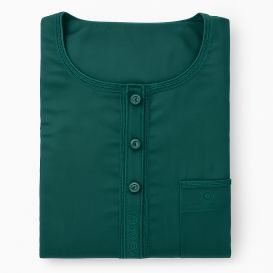 Qamis Homme – Tissu Glacé Coréen – Col Rond – Manches Longues – Soundouss