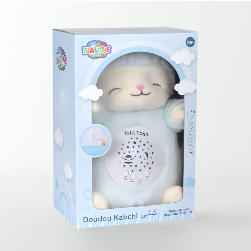 Kabchi Sheep – Doudou interactif avec sons coraniques pour bébé