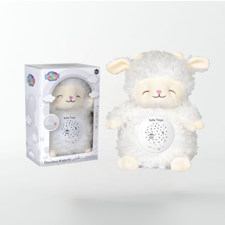 Kabchi Sheep – Doudou interactif avec sons coraniques pour bébé