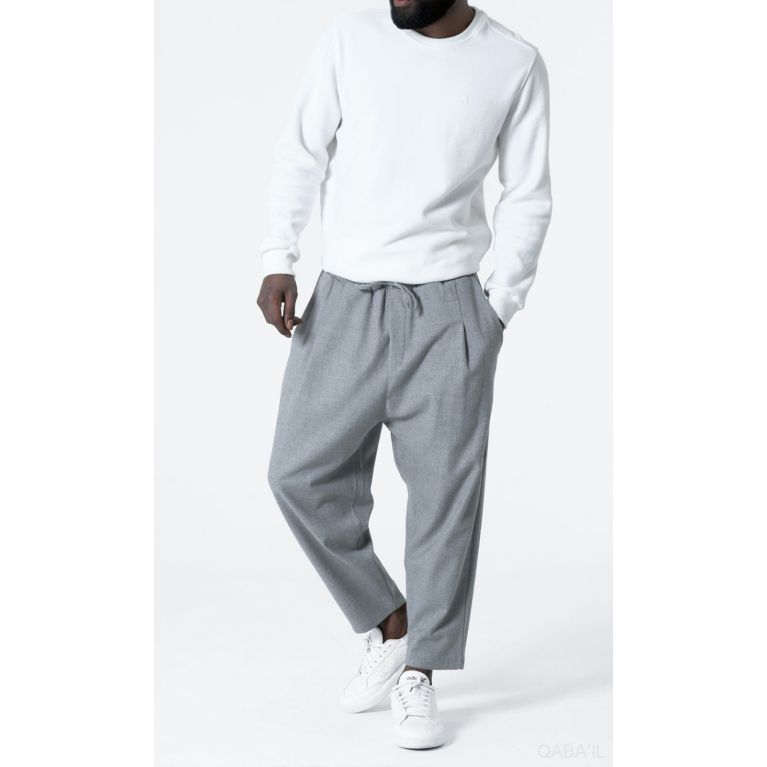 Sarouel Classik Flanel – Homme – Tissu chaud et doux – Qaba'il