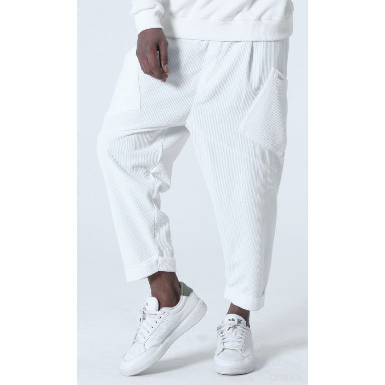 Sarouel Design Kadife – Velvet Côtelé – Qaba’il