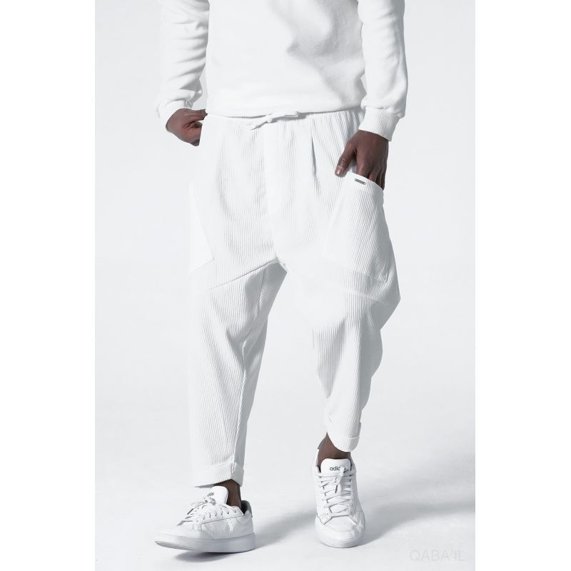 Sarouel Design Kadife – Velvet Côtelé – Qaba’il