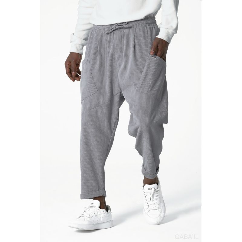 Sarouel Design Kadife – Velvet Côtelé – Qaba’il