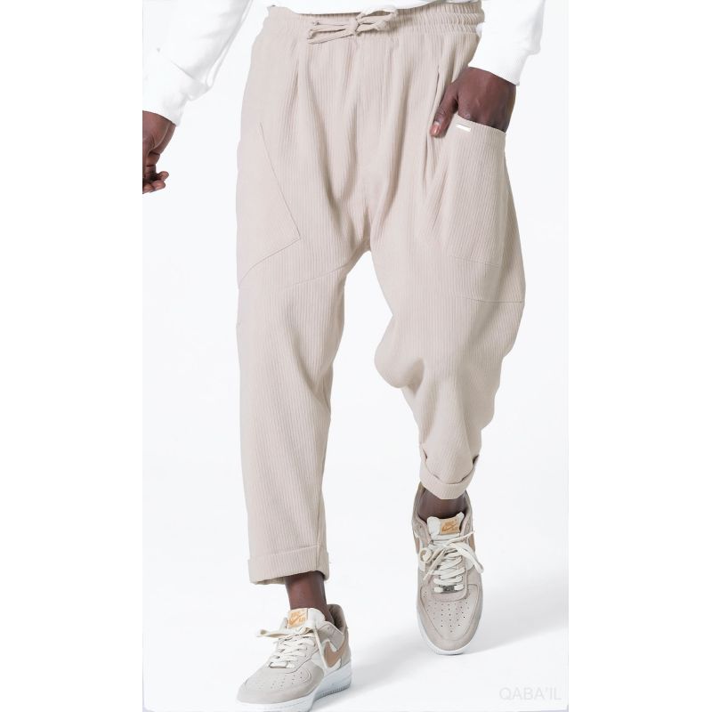 Sarouel Design Kadife – Velvet Côtelé – Qaba’il