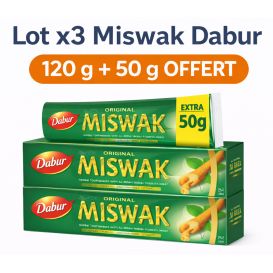 copy ofcopy ofMiswak Toothpaste Bundle x3 Dabur – Natural Care, Whitening & Protection