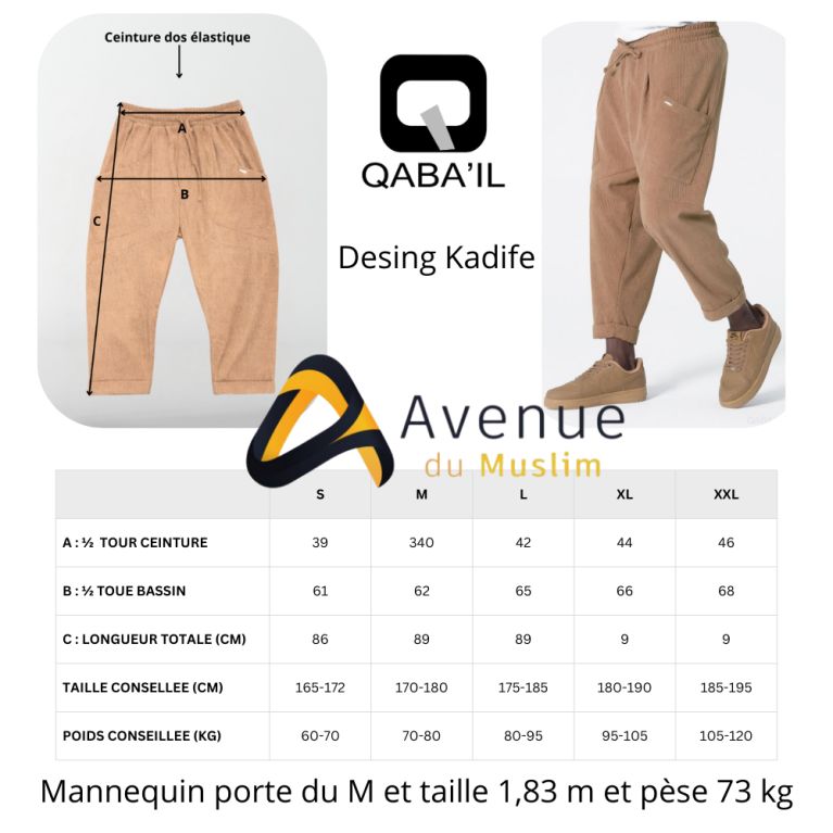 Design Kadife Sarouel – Velvet Texture – Qaba’il