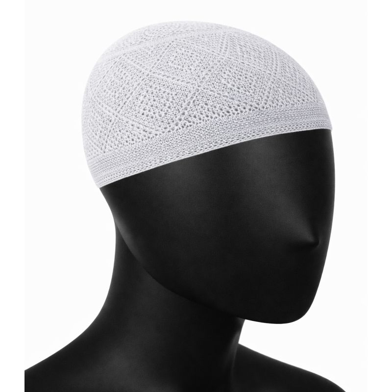 Chechia homme tricotée – Taqiyah souple fabriquée en Turquie