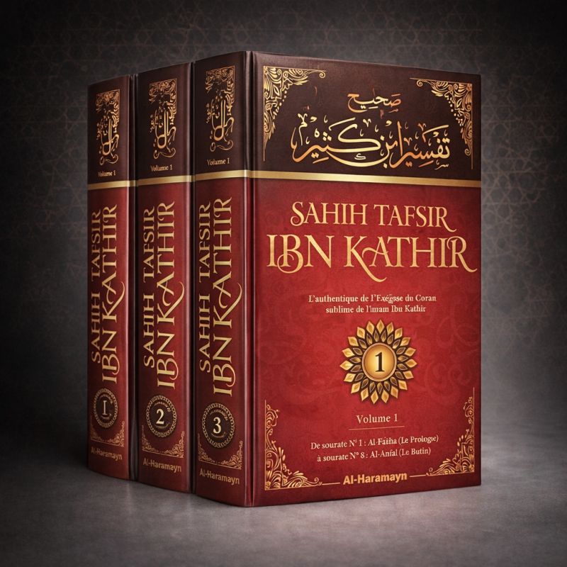 copy ofSahîh Tafsîr : L'Authentique de l'Exégèse d'Ibn Kathîr - Sahîh Tafsîr Ibn Kathîr - 5 volumes - Édition Al Haramayn