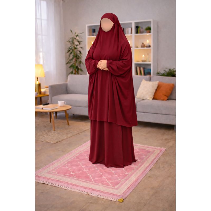 Jilbab 2 pièces Jazz – Soundouss – Taille unique