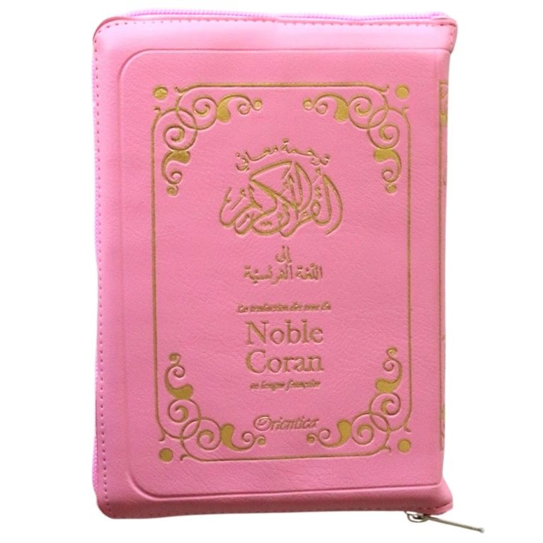 Le Noble Coran – Traduction des sens en français – Fermeture Zip