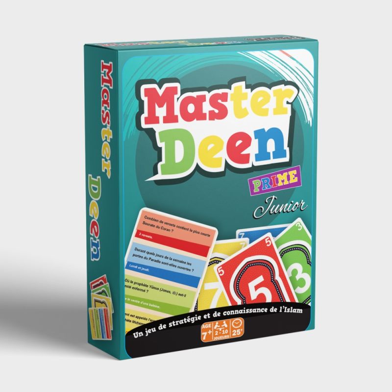 copy ofMaster Deen Prime Junior - Boite Métallique - Jeu de Cartes à Partir de 7 Ans - Osratouna