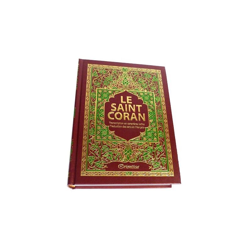 copy ofLe Saint Coran Arabe - Français De Poche Vert 10x14cm - Edition Orientica