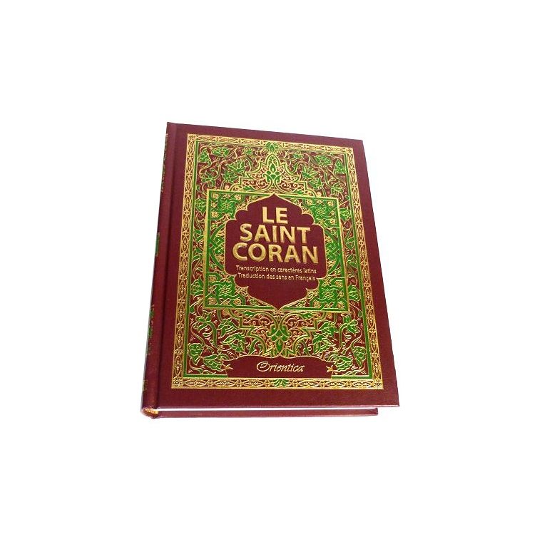 copy ofLe Saint Coran Arabe - Français De Poche Vert 10x14cm - Edition Orientica