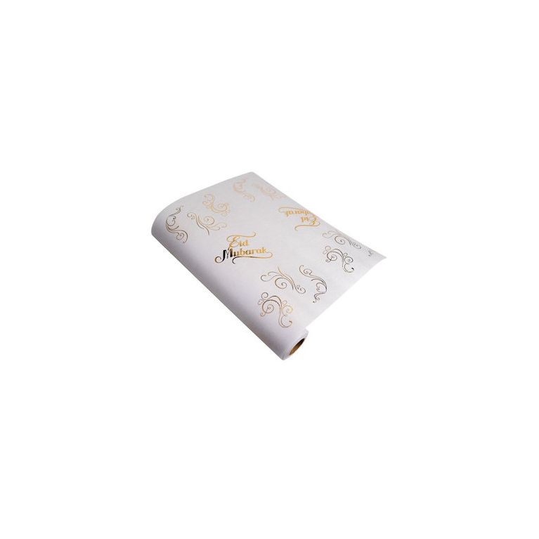 Ramadan & Eid Gold Table Runner – 5 m