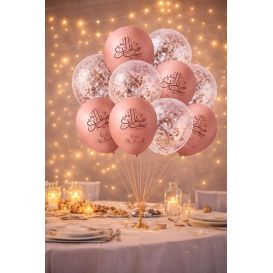 Eid Mubarak Balloons – Pack of 10 Party Decoration
