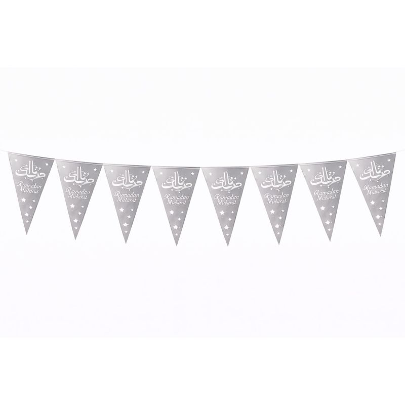 Ramadan Mubarak Banner – 10 Modular Flags (1.65 m)