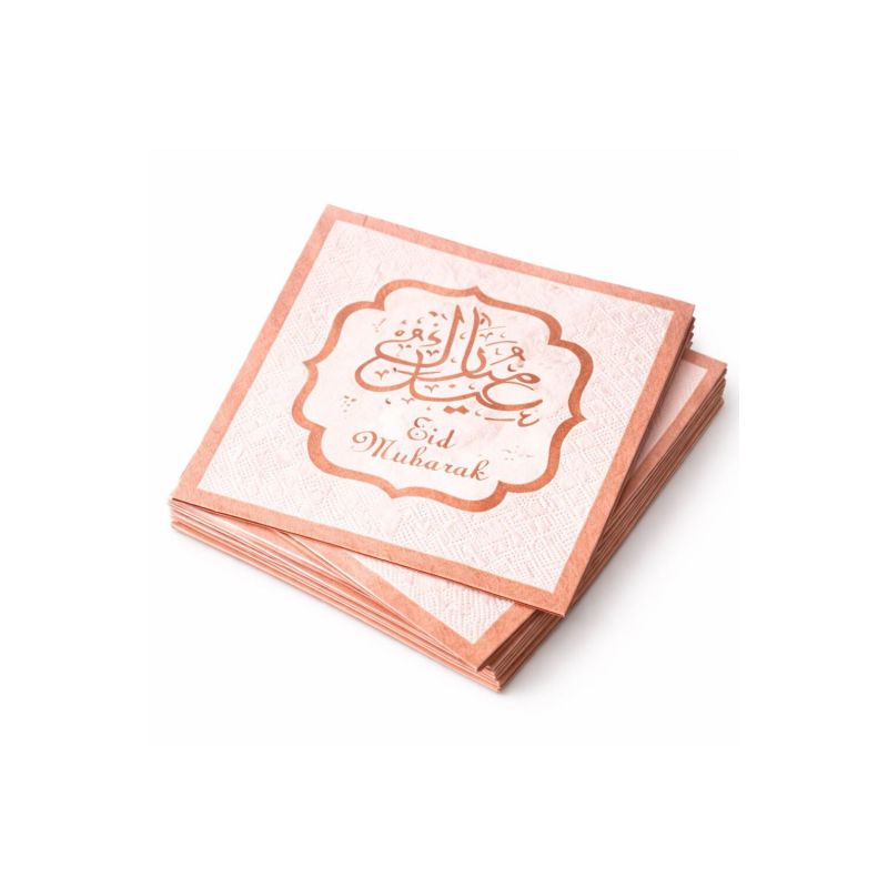 Eid Mubarak Napkins – Pack of 10 for Festive Tables